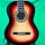 Violão Clássico Acústico Cordas Nylon Gna-111 Sunburst Harmonics Vtr337 - Imagem 4