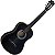 Violão Acústico Conthey Queen's Preto Cordas de Nylon Vtr359 - Imagem 1