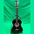 Violão Acústico Conthey Queen's Preto Cordas de Nylon Vtr359 - Imagem 3