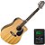 Violão Giannini Folk Aço GF1D Natural Zebra (ZW) + KIT4I - Imagem 4