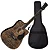 Violão Elétrico Folk vogga Cutway Aço VCK370 mf Mahogany + Capa Violão Folk Bag New Simples Golden - Imagem 1