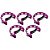 Liverpool Kit Com 5 Pandeirolas Pandeiro Meia Lua Rosa PML001PK - Imagem 1