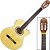 Violão Mini Jumbo Cutway Eletroacústico Giannini GNF 1D CEQ NG + Capa - Imagem 2