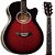 Violão Giannini Mini-Jumbo GSF1D Brown Red Burst + KIT2CI - Imagem 4