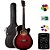 Violão Giannini Mini-Jumbo GSF1D Brown Red Burst + KIT9L - Imagem 4