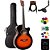 Violão Giannini Mini-Jumbo GSF1D 3 Tons Sunburst + KIT3PI - Imagem 1