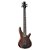 Contrabaixo Ativo De 5 Cordas, Bolt-On, Corpo Mogno Flamed Maple Ibanez Gsr255bwnf - Imagem 3