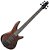 Contrabaixo Ativo De 5 Cordas, Bolt-On, Corpo Mogno Flamed Maple Ibanez Gsr255bwnf - Imagem 1