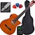 Violão Eletroacústico GIANNINI em Nylon Flat NF14 + Capa + Jogo Corda Extra + Palhetas - Imagem 1