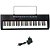 Teclado Queens MAX 61 Teclas Com Fonte - Imagem 4