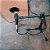 Suporte De Microfone De Mesa Pequeno Preto Ask Spm Light - Imagem 4
