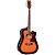 Violão Eletroacústico Eagle Ch889 Folk Cutway Sunburst - Imagem 3