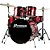 Bateria Acústica Dx722 Wr Vinho Premium Com Banco E Pratos - Imagem 3