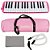 Escaleta 32 Teclas Ft32k Rosa Andaluz Com Bag - Imagem 3