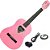 Violão Infantil Elétrico Acústico 1/2 Rosa Austin Kauthon - Imagem 1