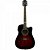 Violão Eletroacústico Dreadnought Folk Cutaway Aço Gf-1d Ceq Brown Red Burst Giannini - Imagem 2