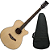 Kit Violão Eletro Acústico Tarraxas Blindadas + Capa Vce331 - Imagem 2