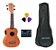 Ukulele Strimberg Uk06se Elétric Ativo Com Capa E Palhetas - Imagem 1