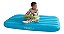 Colchão Infantil Inflável Intex  Azul Solteiro Bolsa 66803 - Imagem 2