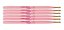 Baqueta Liverpool Infantil Ll-kidr Rosa (kit 3 Pares) * - Imagem 1