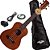 Ukulele Elétrico Tenor Malibu 26s Sapele Cordas Aquila + Bag - Imagem 1