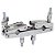 2 extensores girafa com clamp para pedestal - torelli TA160 - Imagem 4