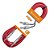 Cabo Para Instrumentos P10 X P10 5m Vermelho Player Hayonik - Imagem 1