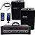 Kit 2 Caixa De Som 500w + Cabeçote Cabos Brinde 500w Datrel - Imagem 1