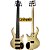 Contra Baixo Ativo Cort Action Dlx 6 Cordas Act Ash Opn Vi Com Pre Amp Mark Bass - Imagem 2