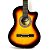 Violão Eletroacustico Waldman Nylon Cutway PPCE-4 EQ SB Sunburst - Imagem 4