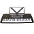 Teclado Eletrônico Portátil Huntington KB54 54 Teclas Preto Key Black - Imagem 1