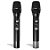 Microfone Sem Fio Duplo De Mão BR-7000 UHF - TSI - Imagem 2