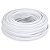 Cabo Coaxial 06 RG6 75OHMS 67% Malha Branco Rolo 100 Metros Macrocabos - Imagem 2