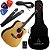 Violão Tagima Eletrico Memphis Aço Md-18 Folk Natural Vx01 - Imagem 1