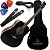 Violão Tagima Eletrico Woodstock Tw-25 Folk - Preto Brilhante + Vx01 - Imagem 1