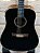 Violão Tagima Eletrico Woodstock Tw-25 Folk - Preto Brilhante + Vx01 - Imagem 3