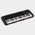 Teclado Yamaha Mini Pss-A50 Preto Sem Fonte Locomoção Facil - Imagem 4