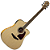 Violão Elétrico Hofma Hmd 275 Folk Aço Natural Brilhante - Imagem 1