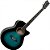 Violão Elétrico Mini Jumbo Aço Gsf1r Dark Blue Burst Giannini - Imagem 2