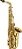 Saxofone Alto Hofma HSA 400 GLQ Com Estojo - Imagem 1