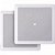 Arandela JBL Quadrada 6CO1Q 6" 25W - Kit Branco com 2 Peças - Imagem 3