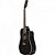Violão Harmonics GE30 Eletroacústico Aço Folk Preto - Imagem 5