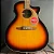 Violão Eletroacústico Fender Newporter Player Fishman - Sunburst - Imagem 5