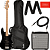 Kit Contrabaixo Fender Squier Affinity Precision Bass 4 Cordas Preto - Imagem 1