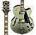 Guitarra Semi Acústica Waldman Hollow Body GHJ100 GP Grafite - Imagem 3
