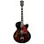Guitarra Semi Acústica Waldman Hollow Body GHJ220Q BR Brown Burst - Imagem 1