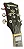 Guitarra Semi Acústica Waldman Hollow Body GHJ220Q HB Honey Burst - Imagem 9