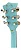 Guitarra Semi Acústica Waldman Semi Hollow GHO110 BL Azul - Imagem 10