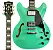 Guitarra Semi Acústica Waldman Semi Hollow GHO110 GN Verde - Imagem 2