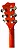 Guitarra Semi Acústica Waldman Semi Hollow GHO110 OR Laranja - Imagem 10
